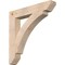 Ekena Millwork Thorton Slat Smooth Bracket, Douglas Fir, 5 1/2"W x 36"D x 36"H BKT06X36X36THR06SDF - alternate 1